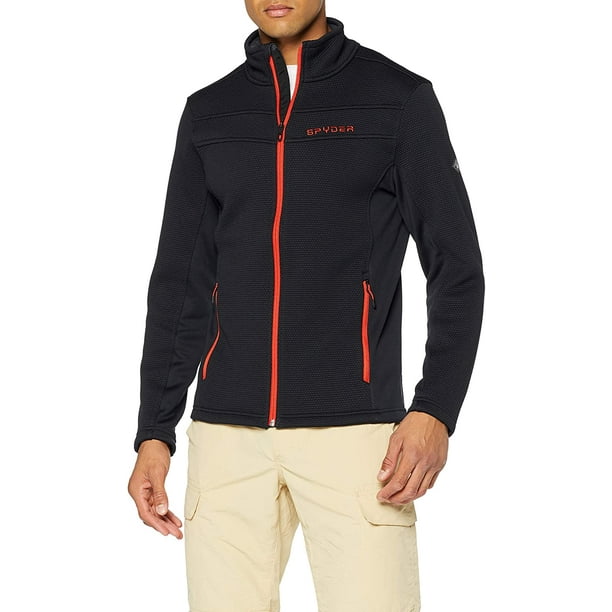 Spyder Mens Encore Fleece Jacket Full Zip