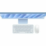 Apple iMac 24 All-In-One Computer, Apple M4, 16GB RAM, 512GB SSD, MacOS Sequoia, MWV33LL/A