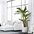 thumbnail image 2 of Vintage Home Artificial Faux Real Touch 66" Tall Banana Tree With Burlap Kit And Fiberstone Planter, 2 of 2