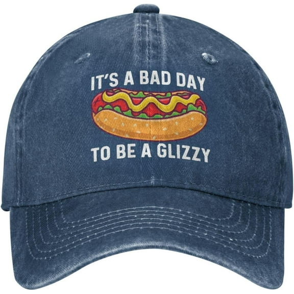 Hot Dog It’s A Bad Day to Be A Glizzy Cap Men Dad Hat Cute Hat