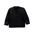 thumbnail image 1 of aidice Plus Size Baby Boy Girl Clothes Cardigans Knit V Neck Button up Long Sleeve Comfy Unisex Jackets, 1 of 4