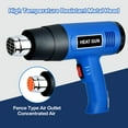 thumbnail image 7 of Bcamelys RFQ0906 2000 Watts Heat Gun, with Two-Speed Adjustable Temperature, Blue, 7 of 7
