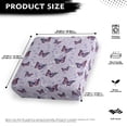 thumbnail image 4 of ZUXONGSY Butterfly Couch Cushion Covers Small Outdoor Cushion Protector Cover Spandex Couch Seat Cushion Slipcover Easy to Install and Clean Furniture Protector Gifts for Kids Girls, 4 of 5