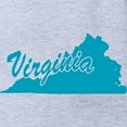 thumbnail image 2 of CafePress - 3 Virginia - Cute Infant Baby Football Bodysuit, 2 of 3