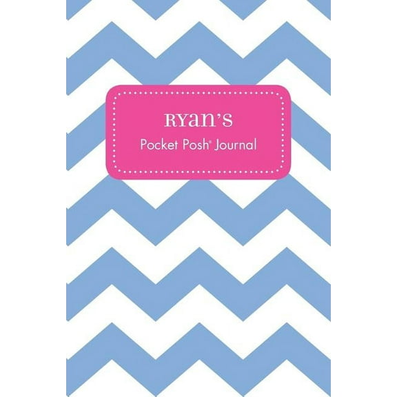 Ryan's Pocket Posh Journal, Chevron, (Paperback)