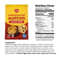 thumbnail image 4 of Schar Gluten Free Chocolate Chip Muffins, Chewy, 7.9 oz (5 Count), 4 of 8