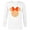 White, variant on Disney Minnie Mouse Jack-O'-Lanterns Halloween - Long Sleeve T-Shirt for Men - Customized-Navy