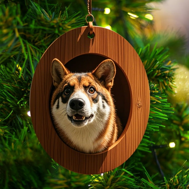 Pendentif en Acrylique de Noël