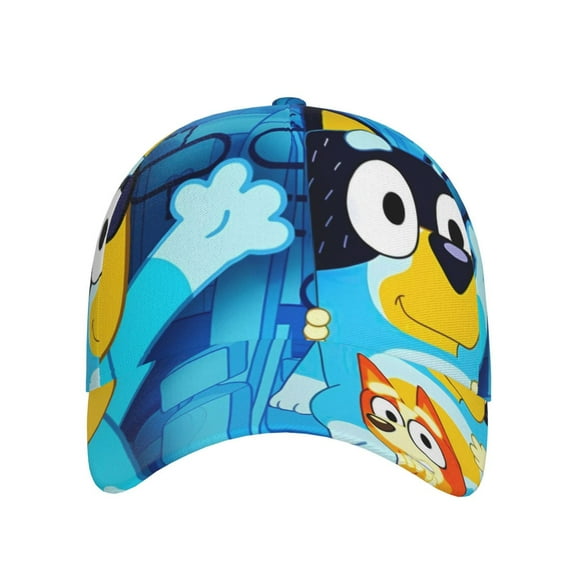 Lsque Bluey Baseball Cap Trucker Low Profile Hat Golf Dad Hat Adjustable Original Classic Unconstructed Plain Cap Men Women