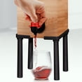 thumbnail image 1 of Soporte dispensador de bebidas para vino IMPRESA, en caja de 3 litros, negro moderno, 1 of 7