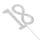 thumbnail image 3 of BRIGHTFUFU Cake Topper En Plata Con Para Pasteles De Cumpleaños Y Aniversarios, 3 of 8