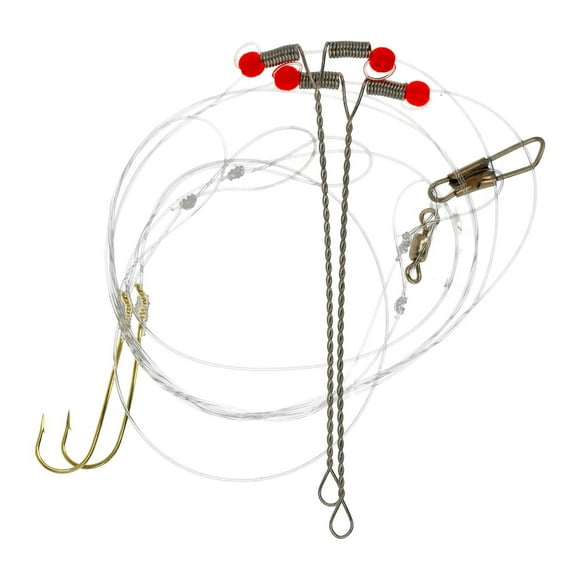 Eagle Claw Q06080-029 Pickerel Rig, Hook Size 2/0, Pickerel Rig