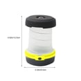 thumbnail image 3 of Sentmoon Lantern Battery Lanterns for Power Outages Camping Lantern Portable Retractable Outdoor Camping Light Easy To Carry LED Light Source Lamp Use Dry Battery Power Supply Built-in Hook, 3 of 9