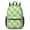Green and White, variant on Purple and Black Checkered Pattern 17" School Backpacks for Teens,Waterproof Oxford Fabric,S-Shape Padded Straps for School,Travel,Hiking,Camping