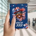 thumbnail image 4 of Patriotic Rottweiler Celebrates 4th of July Travel Passport Wallet Rottie Dog Lover Gifts Idea PU Leather Passport Holder Cover - 02009, 4 of 5