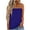 Tank Tops for Women Plus Size-Blue, variant on Homenesgenics Tank Tops for Women Plus Size Strapless Bandeau Tank Tops for Women Summer Solid Color Tube Casual Sexy off Shoulder Holiday Blouse Tops Brown XXL