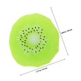 thumbnail image 1 of Artificial Kiwi Slice Simulation Kiwifruit Slice Model for Decor 6Pcs, 1 of 4