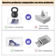 thumbnail image 3 of Zapatera Organizador 34x27x19cm - 6 Organizadores de Zapatos Apilable con Puerta Magnética, Cajas para Zapatos Transparentes + 6 Bolsas Portátiles, A Prueba de Polvo y Humedad, 3 of 7
