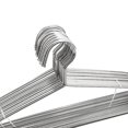 thumbnail image 1 of Perchas de alambre, paquete de 20 perchas de metal resistente de acero inoxidable para ropa, 17,7 pulgadas, 1 of 5