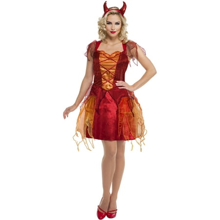 Girl Teen / Woman Devil Halloween Costume - Walmart.com