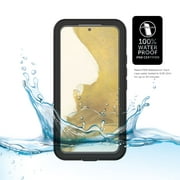 Body Glove Tidal Waterproof Phone Case for Samsung Galaxy S22 5G - Black/Clear