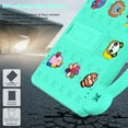 thumbnail image 7 of for Walmart ONN 10.1 Inch Tablet Case Gen 3 2022(Model:100071485),Cute Kids Kawaii Cover 3D Cartoon Handle & Stand Soft Silicone Shockproof Case for Walmart Onn 10.1 Inch 3nd Gen,Mint, 7 of 7