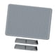 thumbnail image 4 of Tapete para secar platos, cubierta para estufa, fácil de limpiar y secar, escurridor de platos multiusos para cocina. Gris, 4 of 9