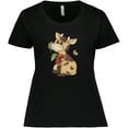 thumbnail image 3 of Inktastic Corky Cow Women's Plus Size T-Shirt, 3 of 5