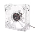 thumbnail image 2 of cpengpj Clearance 8cm USB Colorful Light Transparent Fan 5V CPU Fan For PC Compute, 2 of 7