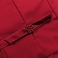 thumbnail image 4 of Kids Vest Boys Red Dress Waistcoat Vest Elegant Adjustable Back Strap 9-10 Years Boys Clothes, 4 of 6
