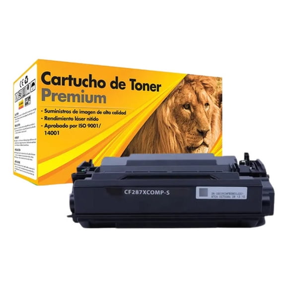 Toner Generico 87x Cf287x Mfp M527 Para 18k Pag. Negro