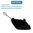 thumbnail image 4 of Unique Bargains Car Front Right Bumper Tow Hook Cover for Mercedes-Benz E250 2014-2015 No.A2128850526 Bright Black, 4 of 6