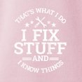 thumbnail image 3 of Wild Bobby That's What I Do, I Fix Stuff and I Know Things Funny Unisex Crewneck Sweatshirt, 3 of 6