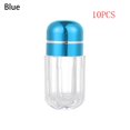 thumbnail image 1 of Tablet Holder Storage Organizer Drug Container Weekly Pill Case Capsule Medicine Box BLUE, 1 of 8