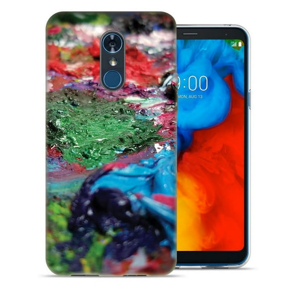 MUNDAZE LG Stylo 4 / Stylo 4 Plus Design Case - Pallette Design Skin Phone Case Cover