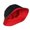 Red, variant on Double sided Fisherman Hat Fashionable Sunshade Foldable Cotton for Outdoor Sports Camping Daily Wear