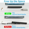 thumbnail image 6 of Aiweiwa Soundbar Mount for Sonos Beam Wall Mount Bracket Easy to Install Metal Mounting Bracket for Sonos Beam Mount, Black, 6 of 8