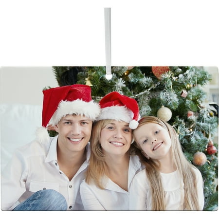 Personalized Perfect Image Rectangle Christmas Photo Ornament