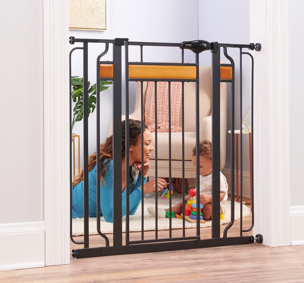 Regalo Home Accents Extra Tall Walk Thru Baby Safety Gate, Extra Tall, Ages 6 to 24 Months