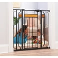 thumbnail image 3 of Regalo Home Accents Extra Tall Walk Thru Baby Safety Gate 37 Inch New Zealand Pine, 3 of 10