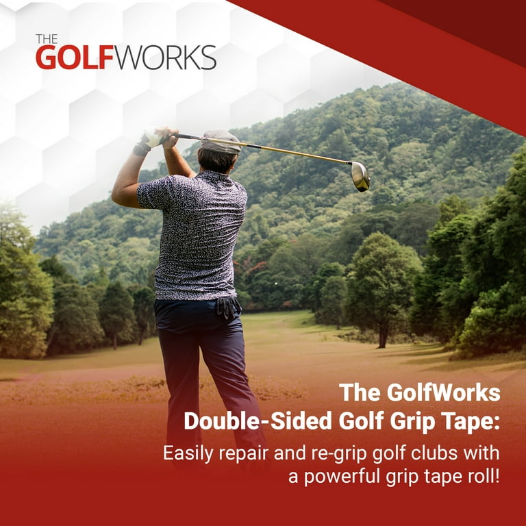 GolfWorks Double Sided Grip Tape Golf Club Gripping Adhesive