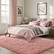 thumbnail image 3 of Rubor Rug ISEAU Soft Shaggy de 5 x 8 pies, lavable a máquina, 3 of 9