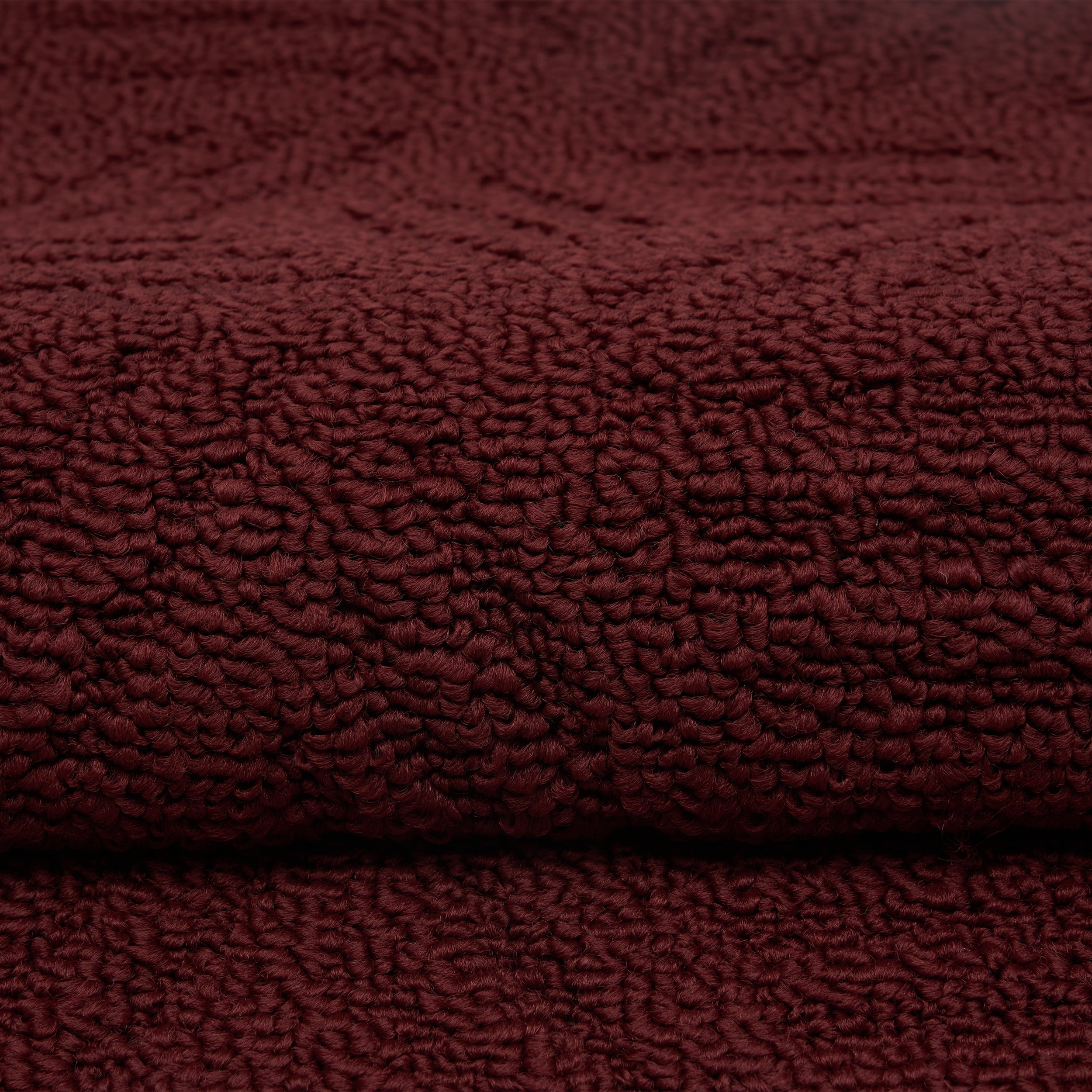 (2 pack) Mainstays Solid High Low Loop Kitchen Mat 18"x 27" Red Sedona
