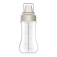 thumbnail image 1 of Botella para condimentos con marcas de medición, boquillas de 1/5, botella con boquilla para ketchup, aderezo para ensaladas, salsa, dispensador de cocina de 350 ml de fácil llenado., 1 of 8