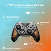 NYXI Flexi Wireless Gamepad with Hall Effect Joystick and Programmable Buttons for Switch, Switch 2, and PC