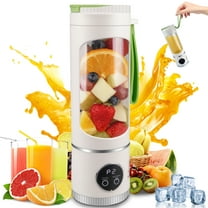 Portable Blender for Shakes and Smoothies,450mL HopePow Kitchen USB Rechargeable Shaker Juicer Blender 12 Sharp Stainless Steel Blades Cordless Personal Portable Small Blender for Smoothies,Kitchen