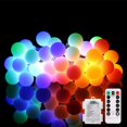 thumbnail image 1 of Cadena de luces LED ALOVECO de 5 m, 50 LED, funciona con pilas, 1 of 6