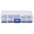thumbnail image 4 of 250Pcs Nylon Washers Black Flat Washer Assortment Kit Sealing Spacer Gasket for Household M2?M6, 4 of 5
