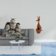 thumbnail image 2 of Figuras de búho,Figuras de búho,animales artificiales,artesanías,decoración del hogar,Figura en miniatura de búho moderna para dormitorio,estatua,Estatua Figura de animal Artesanía, 2 of 8
