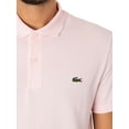 thumbnail image 4 of Lacoste Classic Logo Polo Shirt, Pink, 4 of 5